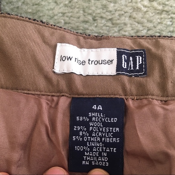GAP Ankle Length Trouser Pants size 4 NWT - Picture 6 of 7